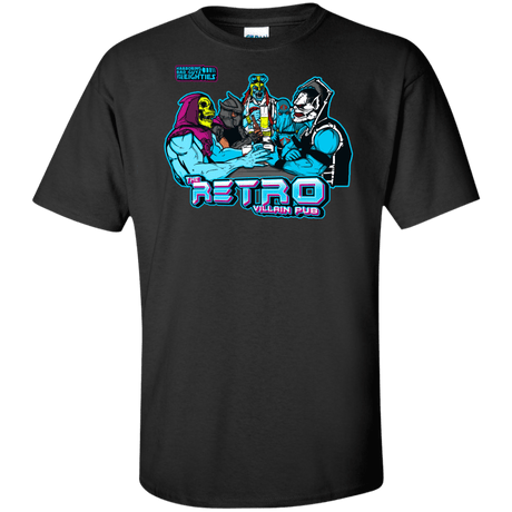 T-Shirts Black / XLT Retro Villain Pub Tall T-Shirt