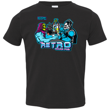 T-Shirts Black / 2T Retro Villain Pub Toddler Premium T-Shirt