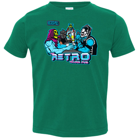 T-Shirts Kelly / 2T Retro Villain Pub Toddler Premium T-Shirt