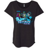 T-Shirts Vintage Black / X-Small Retro Villain Pub Triblend Dolman Sleeve