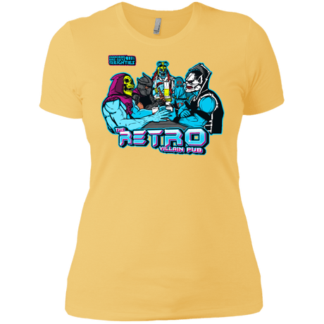 T-Shirts Banana Cream/ / X-Small Retro Villain Pub Women's Premium T-Shirt