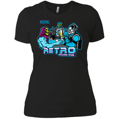 T-Shirts Black / X-Small Retro Villain Pub Women's Premium T-Shirt