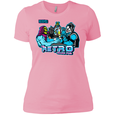 T-Shirts Light Pink / X-Small Retro Villain Pub Women's Premium T-Shirt