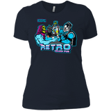 T-Shirts Midnight Navy / X-Small Retro Villain Pub Women's Premium T-Shirt
