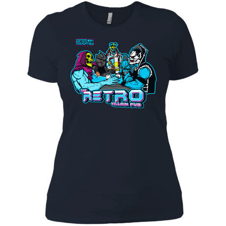 T-Shirts Midnight Navy / X-Small Retro Villain Pub Women's Premium T-Shirt