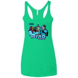 T-Shirts Envy / X-Small Retro Villain Pub Women's Triblend Racerback Tank