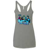 T-Shirts Venetian Grey / X-Small Retro Villain Pub Women's Triblend Racerback Tank