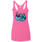 T-Shirts Vintage Pink / X-Small Retro Villain Pub Women's Triblend Racerback Tank