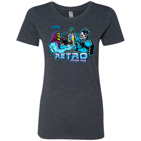 T-Shirts Vintage Navy / S Retro Villain Pub Women's Triblend T-Shirt