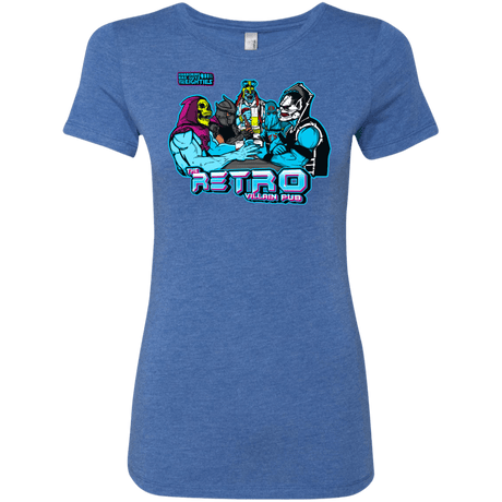 T-Shirts Vintage Royal / S Retro Villain Pub Women's Triblend T-Shirt