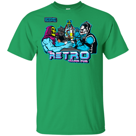 T-Shirts Irish Green / YXS Retro Villain Pub Youth T-Shirt