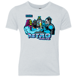 T-Shirts Heather White / YXS Retro Villain Pub Youth Triblend T-Shirt