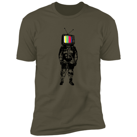 T-Shirts Military Green / S Retro Vision Men's Premium T-Shirt