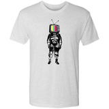 T-Shirts Heather White / S Retro Vision Men's Triblend T-Shirt