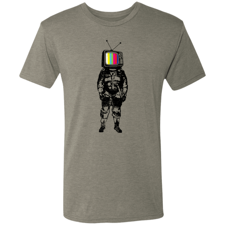 T-Shirts Venetian Grey / S Retro Vision Men's Triblend T-Shirt