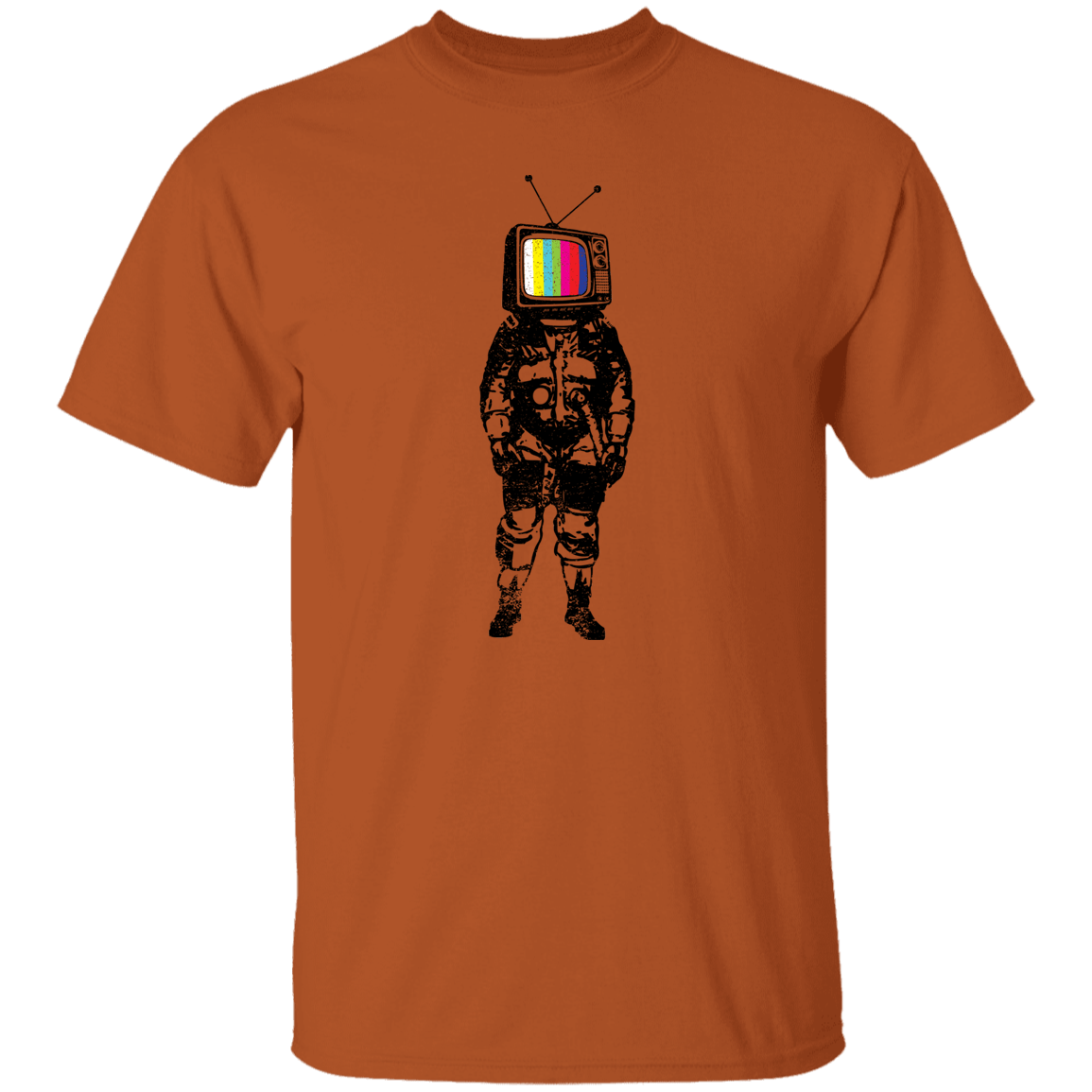 T-Shirts Texas Orange / S Retro Vision T-Shirt