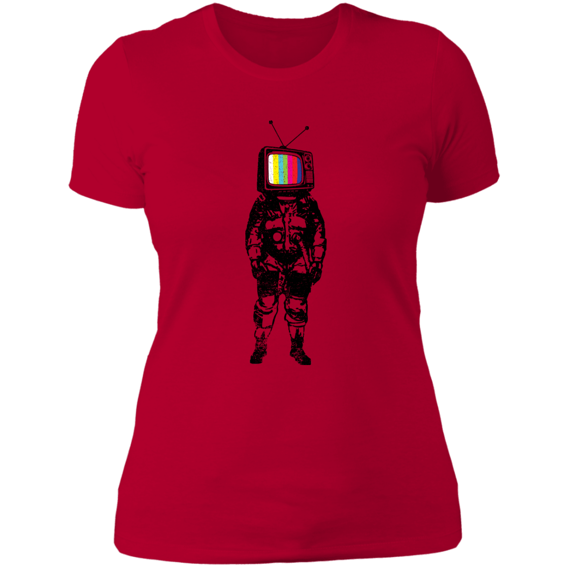 T-Shirts Red / S Retro Vision Women's Premium T-Shirt