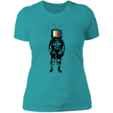 T-Shirts Tahiti Blue / S Retro Vision Women's Premium T-Shirt