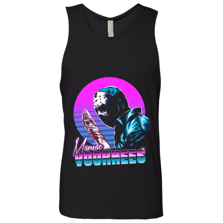 T-Shirts Black / S Retro Voorhees Men's Premium Tank Top