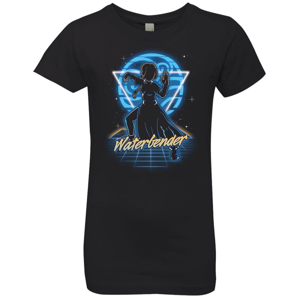 Retro Waterbender Girls Premium T-Shirt