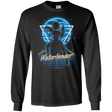 T-Shirts Black / S Retro Waterbender Men's Long Sleeve T-Shirt