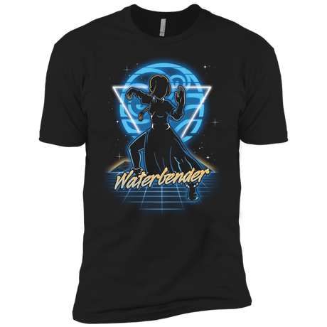 T-Shirts Black / X-Small Retro Waterbender Men's Premium T-Shirt