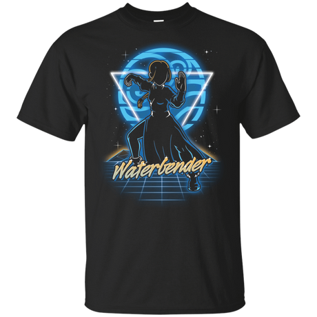 T-Shirts Black / YXS Retro Waterbender Youth T-Shirt