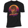 T-Shirts Black / X-Small Retro Werewolf Men's Premium T-Shirt