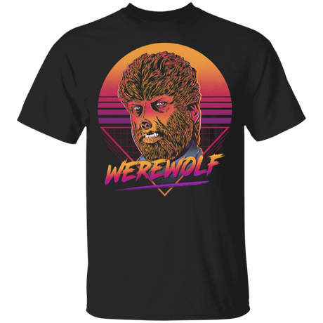 T-Shirts Black / YXS Retro Werewolf Youth T-Shirt