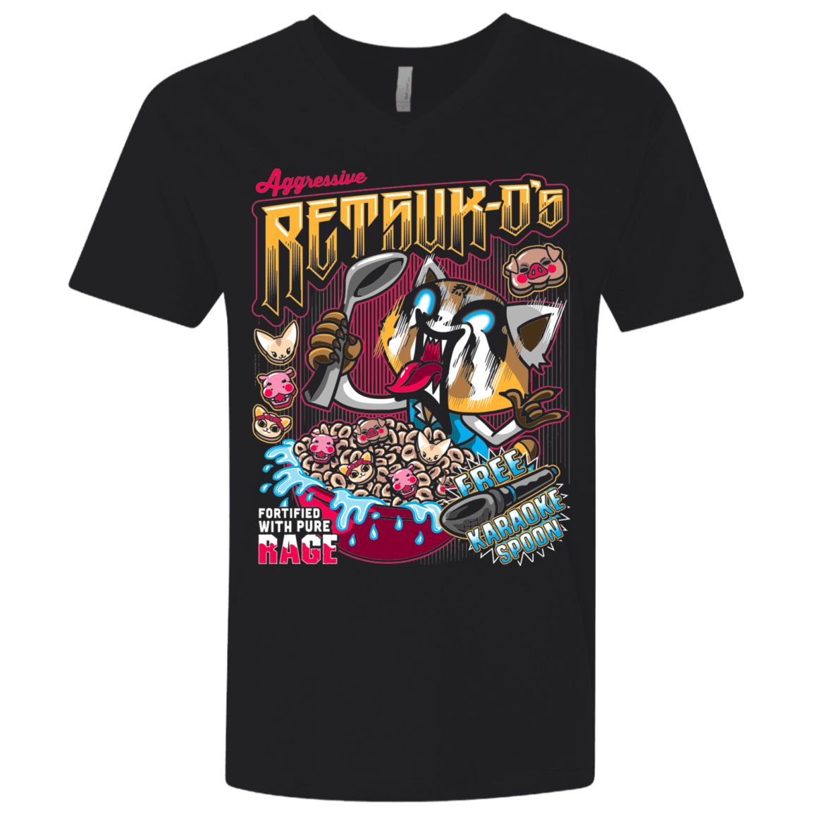 Retsuk-O's Men's Premium V-Neck