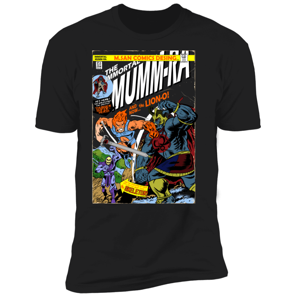T-Shirts Black / X-Small Return Of Immortal Mummra Men's Premium T-Shirt