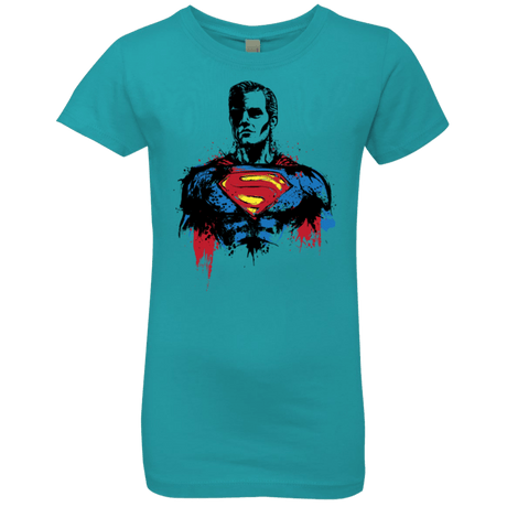 T-Shirts Tahiti Blue / YXS Return of Kryptonian Girls Premium T-Shirt