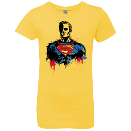 T-Shirts Vibrant Yellow / YXS Return of Kryptonian Girls Premium T-Shirt