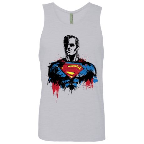 T-Shirts Heather Grey / Small Return of Kryptonian Men's Premium Tank Top