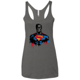 T-Shirts Premium Heather / X-Small Return of Kryptonian Women's Triblend Racerback Tank
