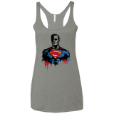 T-Shirts Venetian Grey / X-Small Return of Kryptonian Women's Triblend Racerback Tank