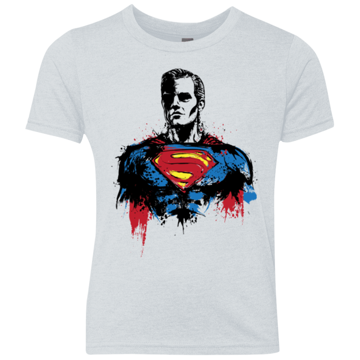 T-Shirts Heather White / YXS Return of Kryptonian Youth Triblend T-Shirt