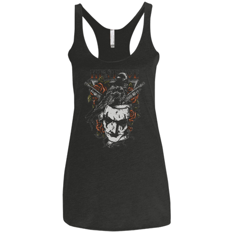 T-Shirts Vintage Black / X-Small Revenge Women's Triblend Racerback Tank