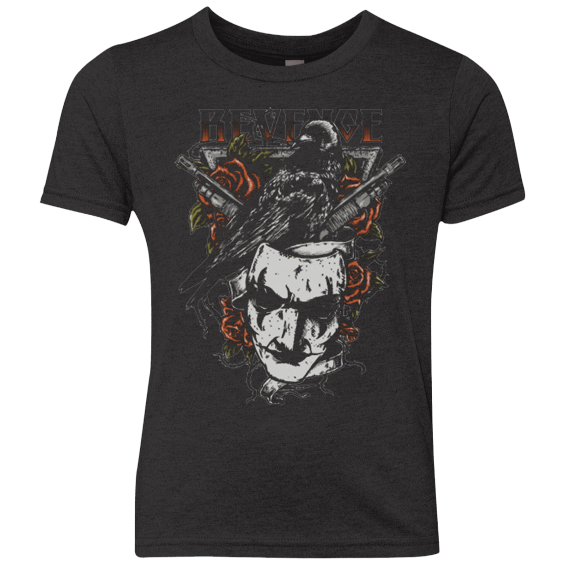 T-Shirts Vintage Black / YXS Revenge Youth Triblend T-Shirt