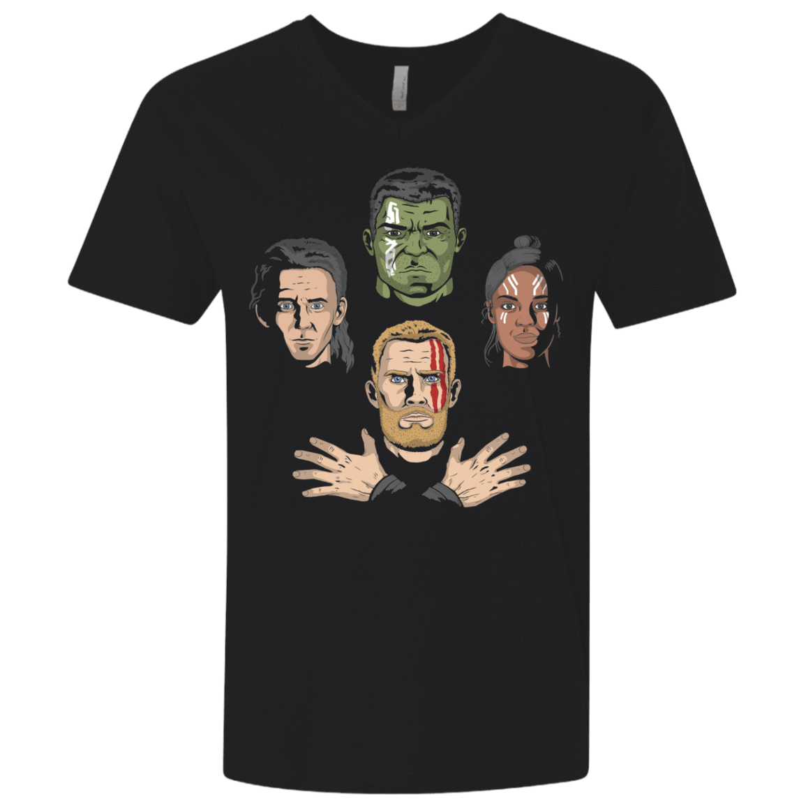 T-Shirts Black / X-Small Revengers Rhapsody Men's Premium V-Neck