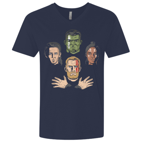 T-Shirts Midnight Navy / X-Small Revengers Rhapsody Men's Premium V-Neck