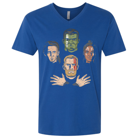 T-Shirts Royal / X-Small Revengers Rhapsody Men's Premium V-Neck