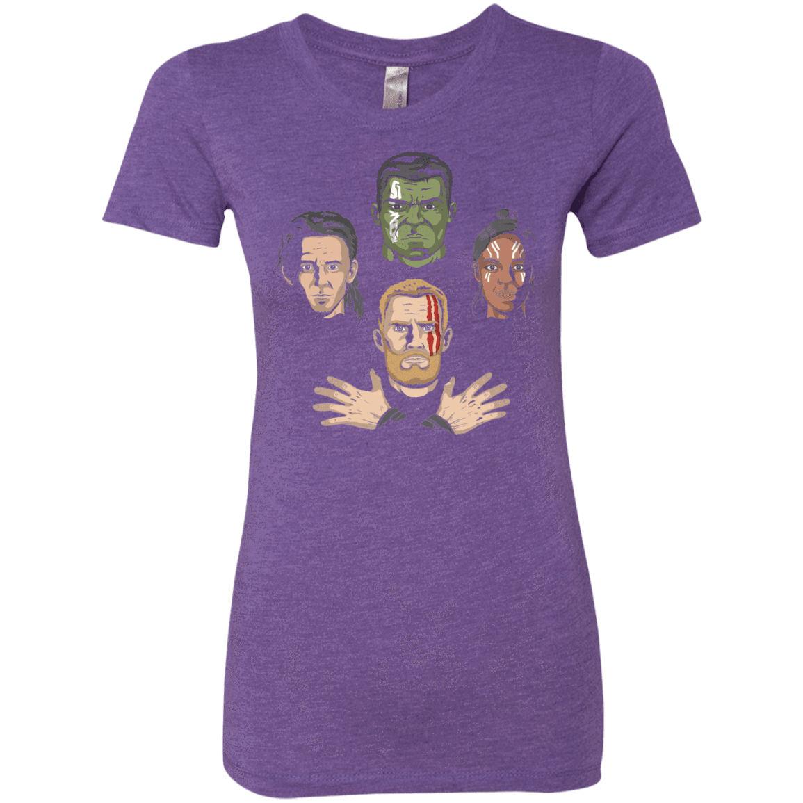 T-Shirts Purple Rush / S Revengers Rhapsody Women's Triblend T-Shirt