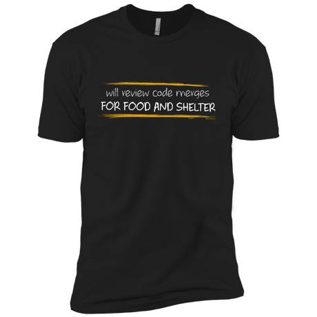 T-Shirts Black / YXS Reviewing Code For Food And Shelter Boys Premium T-Shirt