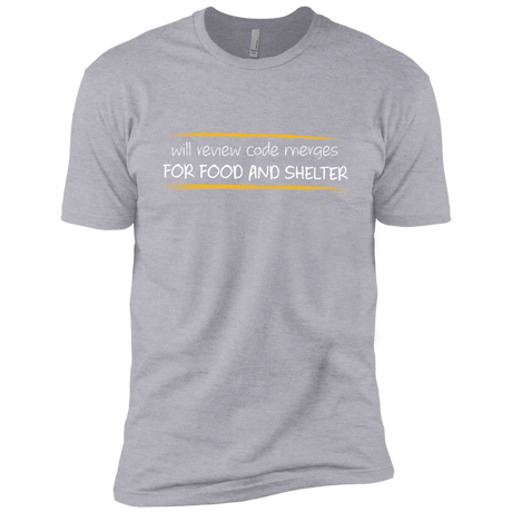 T-Shirts Heather Grey / YXS Reviewing Code For Food And Shelter Boys Premium T-Shirt