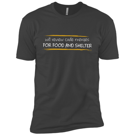T-Shirts Heavy Metal / YXS Reviewing Code For Food And Shelter Boys Premium T-Shirt