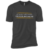 T-Shirts Heavy Metal / YXS Reviewing Code For Food And Shelter Boys Premium T-Shirt