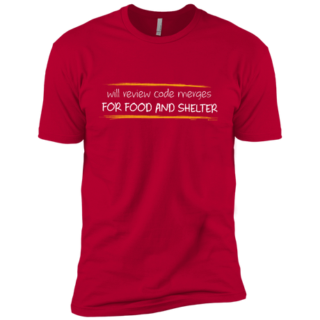 T-Shirts Red / YXS Reviewing Code For Food And Shelter Boys Premium T-Shirt