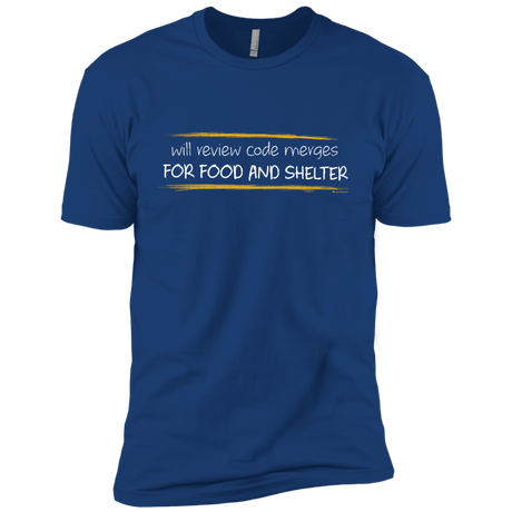 T-Shirts Royal / YXS Reviewing Code For Food And Shelter Boys Premium T-Shirt