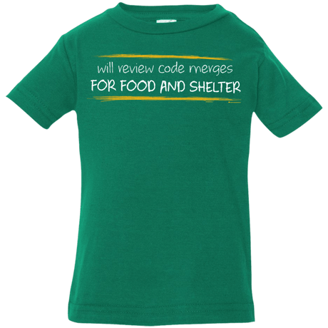 T-Shirts Kelly / 6 Months Reviewing Code For Food And Shelter Infant Premium T-Shirt
